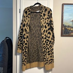 BP Leopard cardigan